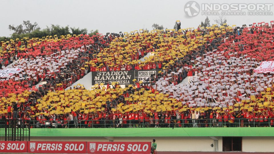 Pasoepati (suporter setia Persis Solo) Copyright: &copy; Raditya Erwiyanto/INDOSPORT